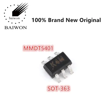 100%Novo Original MMDT5401 SOT-363 150V 200mA Dupla Transistor PNP Tríodo Chip IC