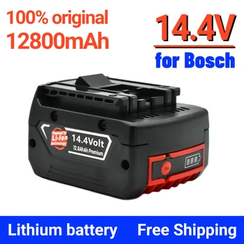 14,4 V 12800mah bateria Recarregável Li-ion Bateria de célula pack para BOSCH broca cordless chave de fenda BAT607 BAT607G BAT614G