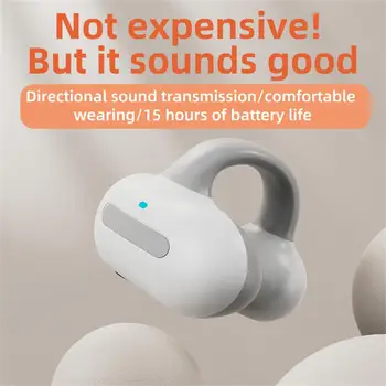 M-S8 Abrir Ouvido sem Fio, Fones de ouvido IPX5 Impermeável Não Em Fones de Ouvido Controle de Toque de Negócios Fones de ouvido