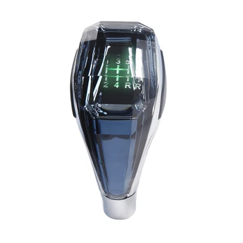 Carro Universal LED Cristal Lida com Transmissão Manual Botão de Mudança de marcha Alavanca de Furar a Cabeça para a Toyota, Honda, Hyundai, Nissan,