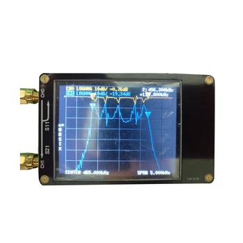 Vetor -Vetor H Antena de Rede Analisador de 10KHz-1,5 GHz MF HF VHF UHF com Slot para Cartão SD Espectro Testador de 5V 120MA