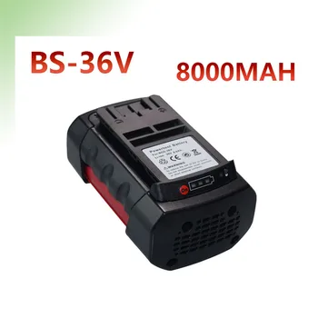 36V 8000mAh Substituição do Li-íon sem fio de Ferramentas de Potência da Bateria para Bosch 8.0 UM BAT810 BAT840 2607336173 D70771 GBH 36 V-LI 36VF-LI
