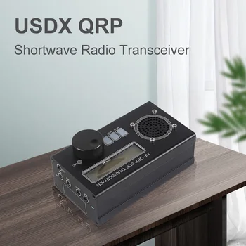 USDR/USDX de ondas Curtas de Rádio Transceptor 10W SSB QRP CW Transceptor de Rádio Transceptor interno 6000mah Bateria CW Volume Ajustável