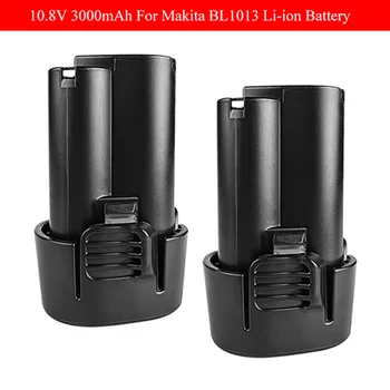 NOVO 3000mAh 10.8 V-Li-ion Bateria Para Makita BL1013 BL1014 BL 1013 BL 1014 LCT203W 194550-6 194551-4 195332-9 DF030D
