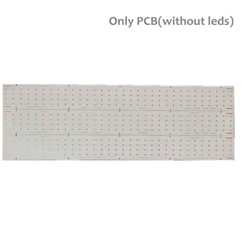100pcs/pack QB128 PCB Substrato de Alumínio Embutido no Circuito Nua Quantum SMD3030 LM301B/H Bar Levou Luz de placa (sem led)