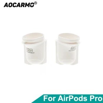 Aocarmo Para A Apple AirPods Pro A2190 Fone De Ouvido Do Compartimento Da Bateria Ao Conector De Carregamento De Folha De Cobre De Reparação De Peças De Reposição