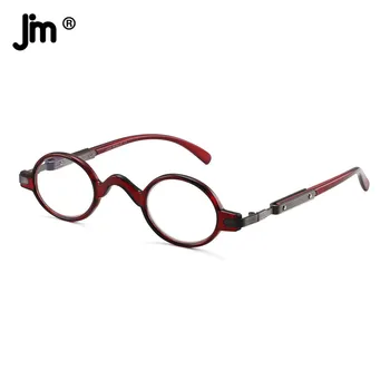 JM +4.0 Steampunk Óculos de Leitura Homens Mulheres Vintage Lupa Óculos com Presbiopia