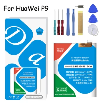 XDOU 3000mAh HB366481ECW Bateria do Huawei Honor 5C 6C 7A 7C Pro 8 9 P9 P10 P20 Lite Y6 P 8Lite 9lite Inteligente Ferramentas Gratuitas Kits