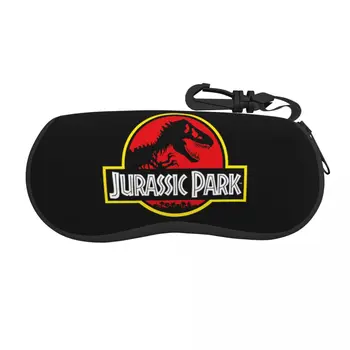 Personalizado Jurassic Parques De Óculos Caso, Portátil Mundo Dos Dinossauros Shell De Óculos Caso De Óculos De Sol De Caixa