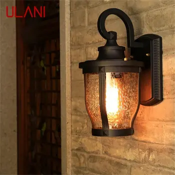 ULANI Retro Exterior Arandelas de Parede Luzes Clássica Loft Lâmpada de LED à prova d'água IP65 Decorativos Para a Casa de Varanda Villa