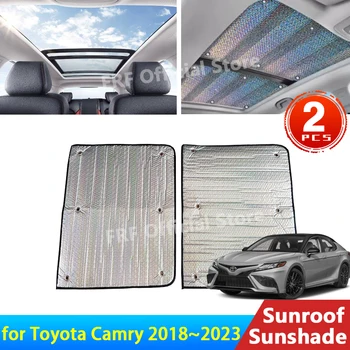Peças para Toyota Camry XV70 70 2018 2019 2020 2021 2022 2023 8 Gen Tecto de abrir as Sombras Teto Protetor solar Isolamento de Calor de pára-Brisas