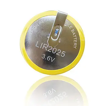 LIR2025 3,6 V Remoto Bateria de Botão Para Alarmes Dinâmica Tokens de Equipamentos Médicos W3JD