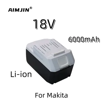 18V 6.0 Ah Li-ion Bateria para Makita BL1813G Recarregáveis Baterias de Substituição BL1811G BL1815G 195608-4 Ferramentas de Poder do Banco do Poder