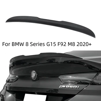 Para a BMW 8 Série G15 F92 M8 850i Conversível 2020+ M Merformance Seco de Estilo Fibra de Carbono Traseira do Tronco Asa Lip Spoiler Divisor