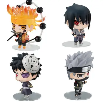 Anime Naruto Figura De Ação De Naruto, Sasuke, Kakashi, Itachi Modelo De Brinquedos Da Área De Trabalho Enfeite Decoração Dom Menino Menina
