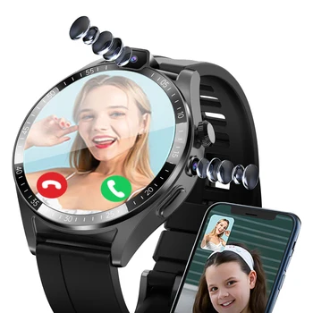 2023 Novo Smart Watch Cartão SIM Dupla de 1,43 polegadas Android 9.1t1 4g Smart Watch, com Sistema de Posicionamento Global WIFI