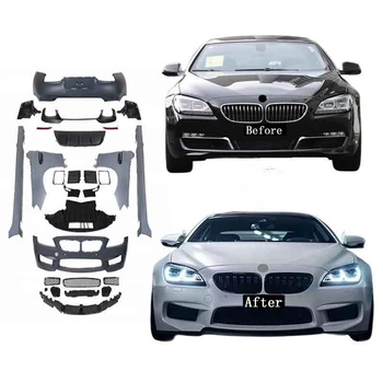 Atacado pára-Choques de Automóveis Para o BMW série 6 F06 F12 F13 F16 2010-2017 atualização M6 Bodykit pára-choque dianteiro, para-lamas