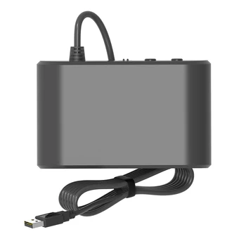 N64 Controlador de Adaptador de Suporte Turbo sem Fio Adaptador USB Sem Lag, USB, Conversor Plug and Play para a opção/OLED Modelo PC Windows