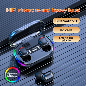 Para os mais novos Produtos K10 TWS Bluetooth 5.3 Verdadeiro sem fio auscultadores de cancelamento de ruído Aparelhagem hi-fi fone de ouvido Bluetooth para jogos gamer fones de ouvido