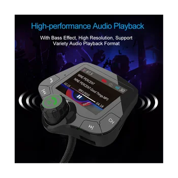 G24 Transmissor FM Carro de Receptor de Áudio Bluetooth Leitor de MP3 do Carro Universal de Carro de Suprimentos