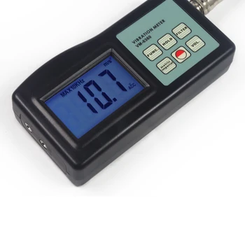 VM-6360 Digital Vibrômetro Vibração Medidor de USB/RS-232 Bluetooth para o Controle de Qualidade,montagem, Comissionamento, E a introdução assistida de