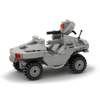 Conselho de segurança DA onu M12 Luz Veículo de Combate de MOC Luta, a Guerra de Robôs Modelo de conjunto de Pequenas Partículas de Blocos de Construção de Brinquedos Para Crianças de Tijolo