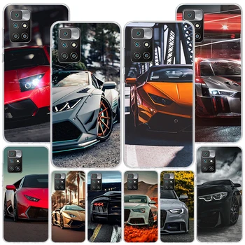 Carros esportivos Masculinos Homens Phnoe Caso para Xiaomi Redmi 12 12C 10 10A 10C 10X 9 9A 9C 9T 8 8A 7 7A 6 6A S2 K20 Pro K40 Capa Exclusiva