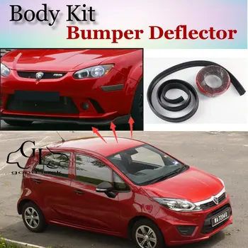 Pára-Choques Lábio Defletor De Lábios Para Prótons Iriz / Global Small Car / Carro Compacto Spoiler Dianteiro Saia Para TopGear / Body Kit / Faixa