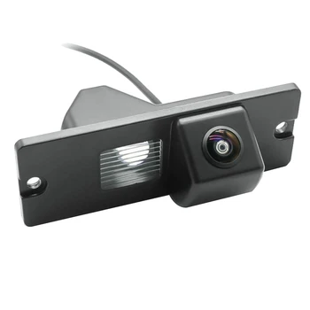 HD 1280X720 Fisheye 170 Graus de Visão Traseira Câmera de segurança Inversa Câmera de Estacionamento para Mitsubishi Pajero 4 2006-2017