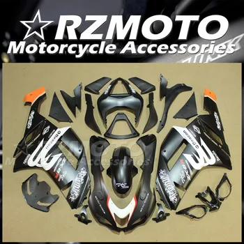 4Gifts Novo ABS Moto Carenagem Kit de Ajuste Para a Kawasaki ZX-6R 636 2007 2008 07 08 Carroçaria Conjunto Personalizado