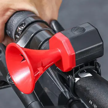 1Pc Moto Bell Instalação Simples Elevados Decibéis Bicicleta Elétrica Chifre Recarregável Vários Modos de Bicicleta Elétrica Buzina de Bicicleta