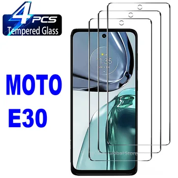 2/4Pcs de Vidro Temperado Para Motorola Moto E30 Protetor de Tela de Vidro do Filme