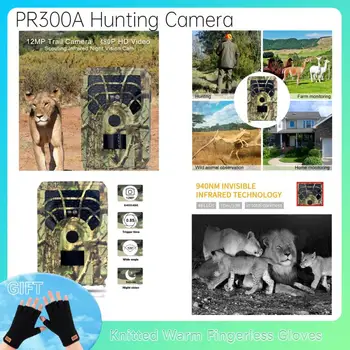 PR300A Caça da Foto da Câmera Trap 720P 5MP vida Selvagem Trilha Câmera de Visão Noturna Impermeável Câmera de monitoramento