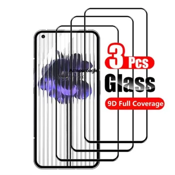 3pcs de vidro temperado para nada telefone 1 protetor de ecrã total cobertura de ponta a ponta preta vidro temperado para nada telefone 1 9d