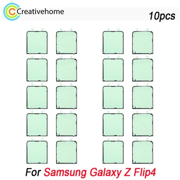 10pcs Original Tampa da caixa de Volta Adesivo Para Samsung Galaxy Z Flip4 SM-F721B Telefone de Reparação de peças de Reposição