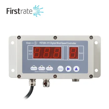FST200-211 Digital Sensor de Velocidade do Vento Anemômetro Indicador Controlador de Gravador