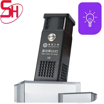 LUBAN DIODO emissor de luz Poderoso Adesivos UV de secagem Rápida com a Lâmpada Acende Cola Secar Para placa-Mãe de Telefone de Tela de Vidro de Reparo de Resina de Cura Ferramenta