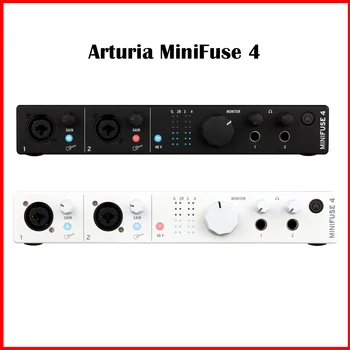 Arturia MiniFuse 4 Versátil Interface de Áudio 4in/4out Interface MIDI Para as Bandas, Produtores, Artistas de Podcasters