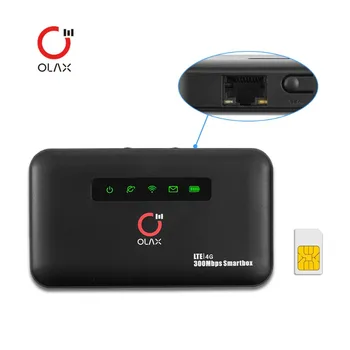 OLAX MF6875 Hotspot 4G Roteador LTE, wi-Fi B1/2/3/4/5/7/8/2 0/38/39/40/41 Portátil Mini Wifi Wireless Router Modem 4g Wifi