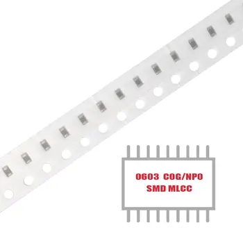 O MEU GRUPO 100PCS SMD MLCC CAP CER 6.6 PF 100V NP0 0603 Superfície de Montagem de Capacitores Cerâmicos Multilayer em Stock