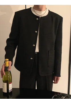 yu03 dos homens de Moda Coats & Jaquetas de 2023 Pista de Luxo Europeu de Design de festa estilo de Roupas masculinas