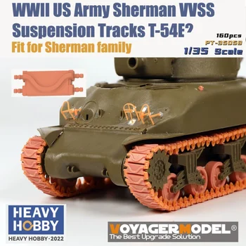 Pesado hobby 1:35 PT-35058 segunda guerra mundial, o Exército dos EUA Sherman VVSS Suspensão Faixas de T-54E2