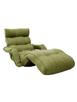 Criativo preguiçoso sofá tatami cama dobrável única pausa para almoço sem pernas janela flutuante para trás da cadeira com apoio de braço quarto pequeno sofá