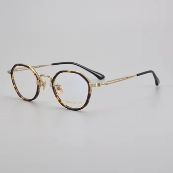 Rodada retro óculos de armação de Alta moda de qualidade óptica mulheres Miopia Óptico de Óculos de grau Armação de Óculos Retrô