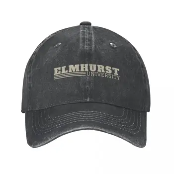 Elmhurst Universidade Vintage De Alta Qualidade Casquette Exterior Homens Mulheres Headwear
