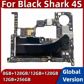 128 GB 256 GB placa principal PCB do Módulo Para Xiaomi Tubarão Preto 4S placa-mãe Desbloqueado Lógica da Placa de Circuitos Com a Global Frimware
