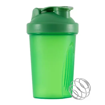 Esporte Shaker 400ML Garrafa de Proteína de Soro de leite em Pó Mistura de Garrafa de Desporto centro de Fitness Shaker Portátil Exterior de Plástico, Garrafa de Bebida de Novo