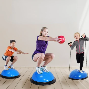 Sensorial Equipamento De Treino Da Velocidade De Onda De Bolas De Meio Círculo Bola De Equilíbrio Crianças Desporto Física De Fitness, Jardim De Infância Didáctico