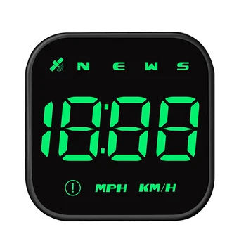 Carro Head Up Display GPS Velocímetro com Velocidade de km / H, o excesso de velocidade Alarme de Carro Dirigindo Fadiga Lembrete para Todos os Carro Moto