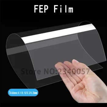 FEP Lançamento de Filme Ou PFA Filme para a impressora 3D de Alta transparente F46 golpe moldado filme de todos os tetrafluoroetileno 0.1 0.15 0.2 0.25